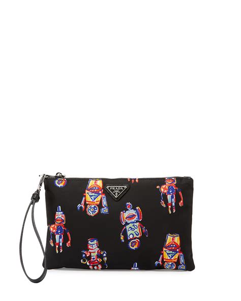 prada st robot pouch